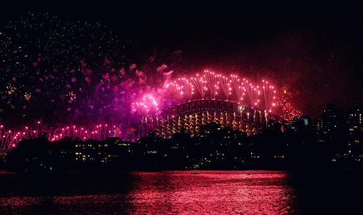 Fireworks over the Sydney Harbour Bridge, Sydney
