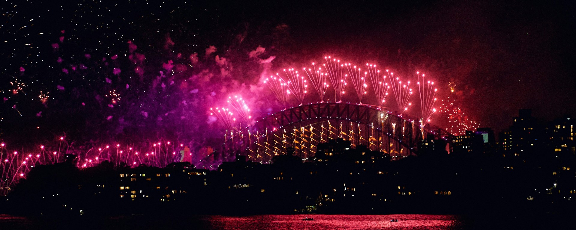 Fireworks over the Sydney Harbour Bridge, Sydney