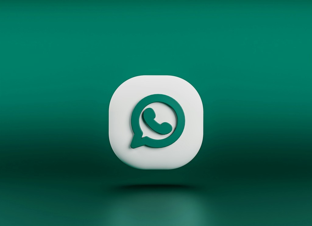 A phone icon against a green background 